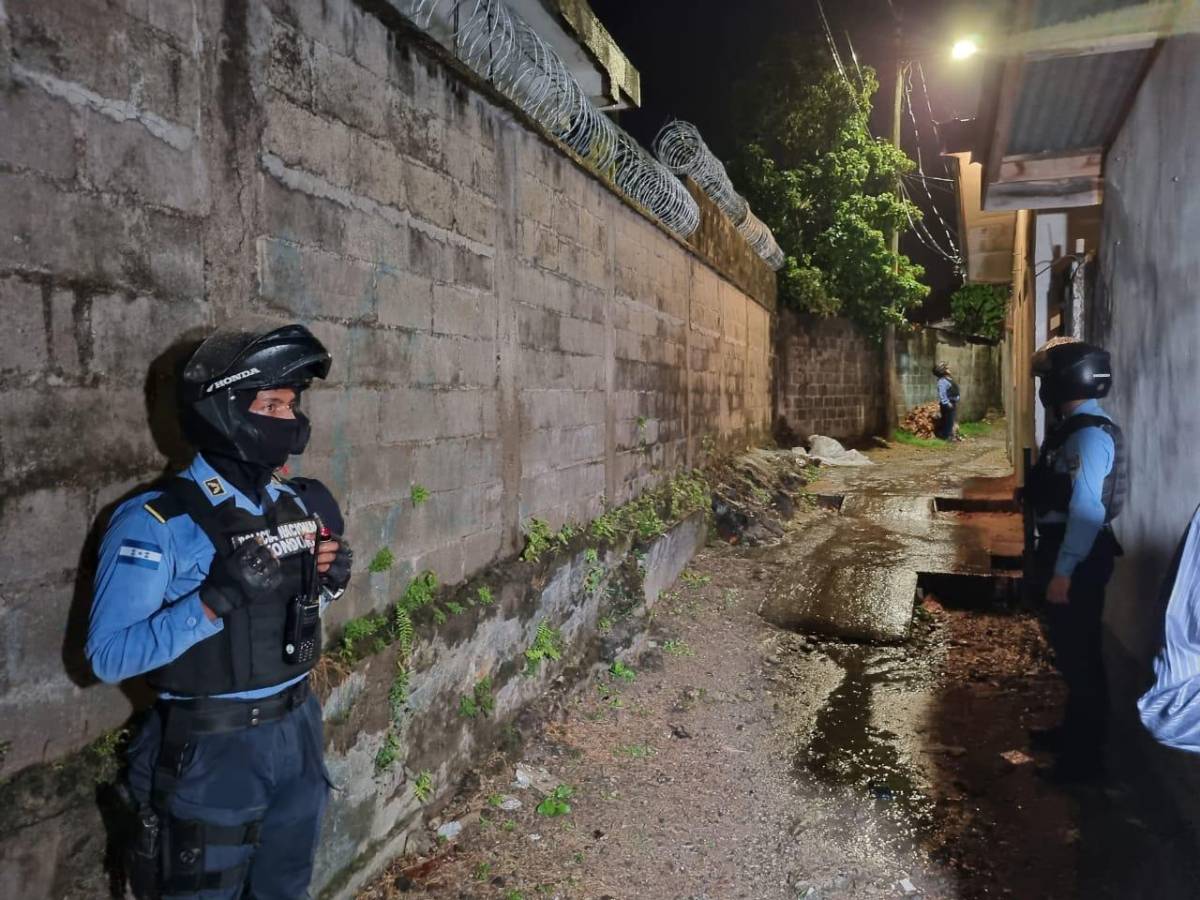 Los hechos violentos se registraron en diferentes zonas de la ciudad de La Ceiba.