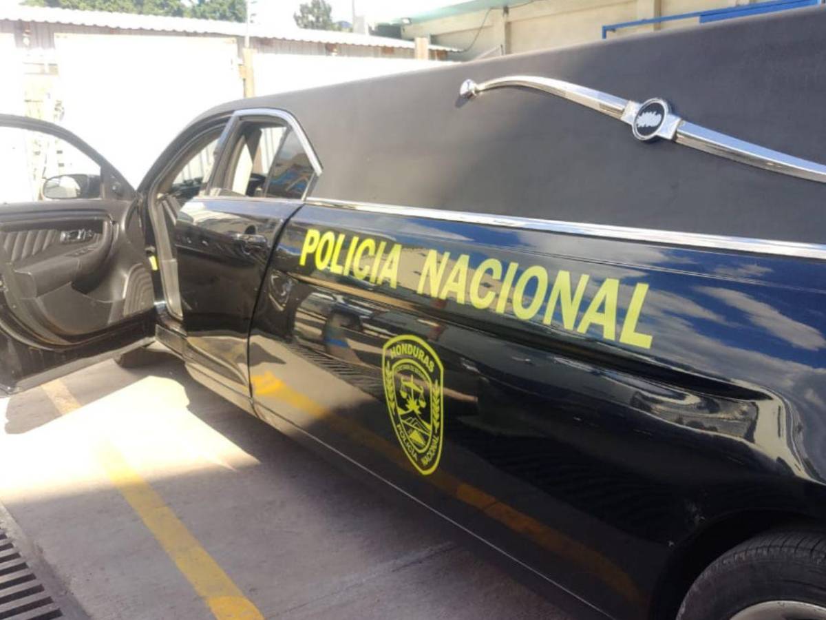 Así es la carroza fúnebre que compró la Policía para despedir a sus agentes