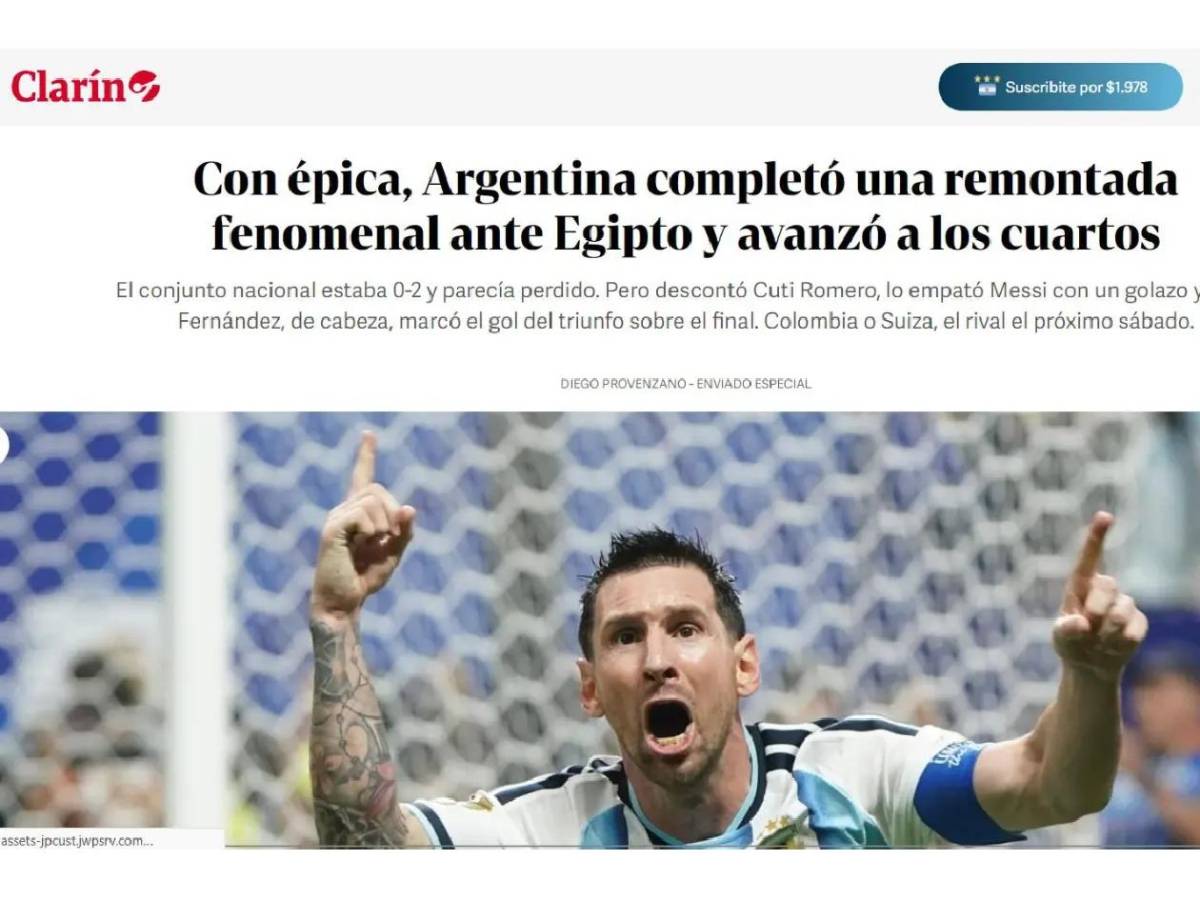 Señalan otro robo de Argentina y polémica tras remontada a Egipto: Ayudita