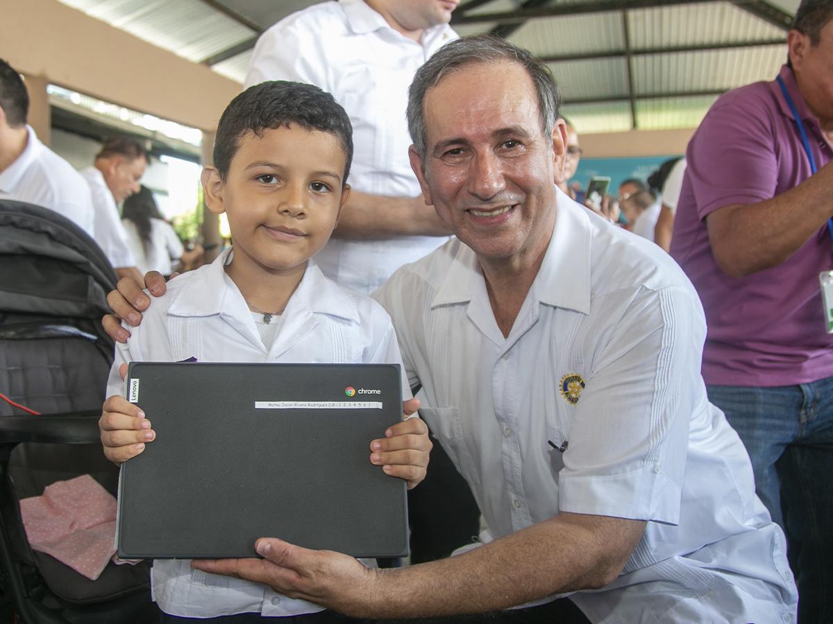 El Club Rotario San Pedro Sula participa activamente en todo tipo de actividades de servicio comunitario.