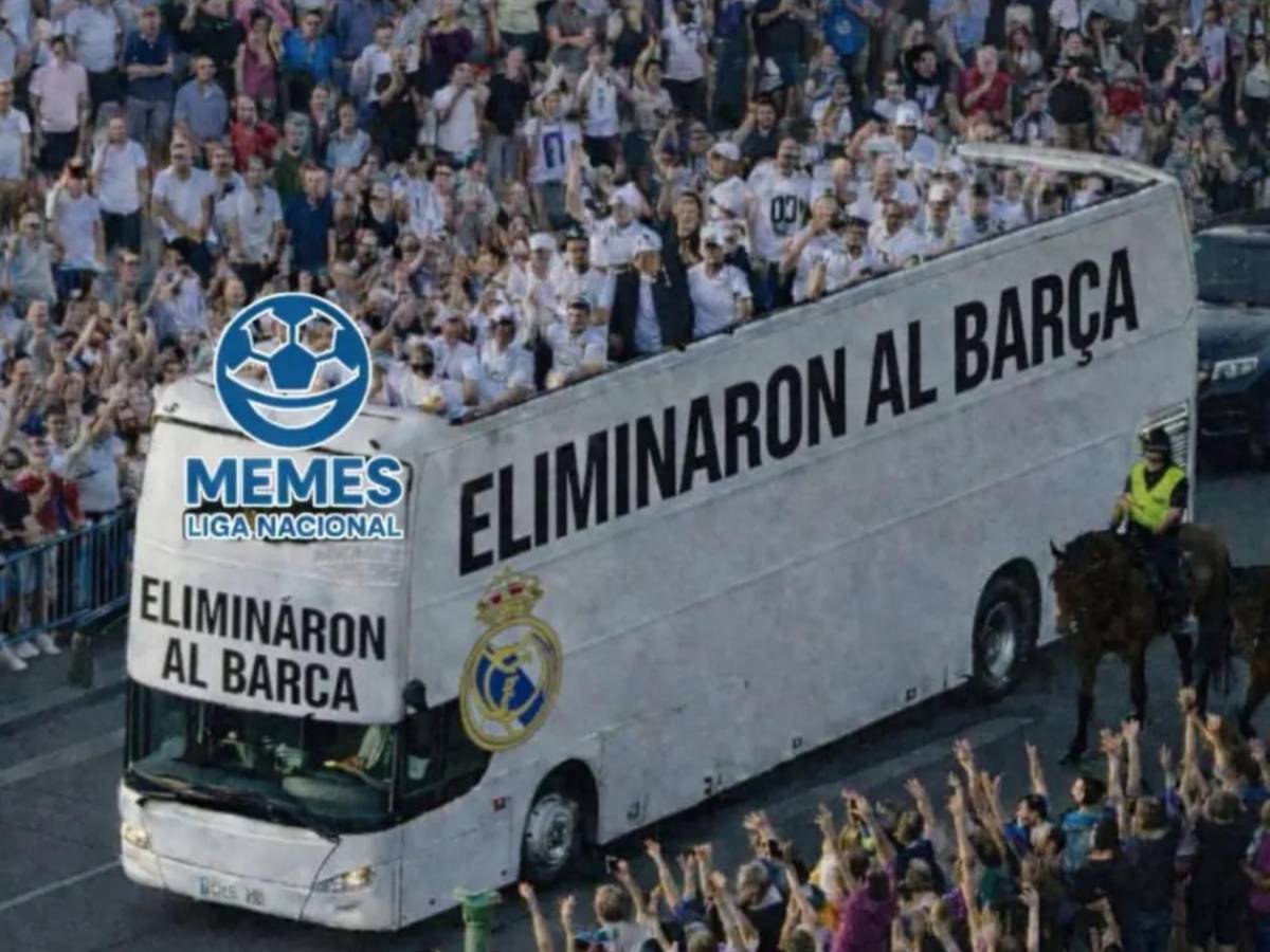 Barcelona recibe ácidas burlas tras ser eliminado de la Champions League