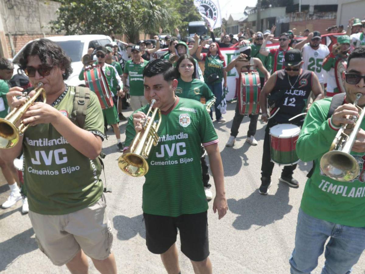 'Hulk' llegó al Yankel y ambientazo previo al clásico Marathón-Olimpia
