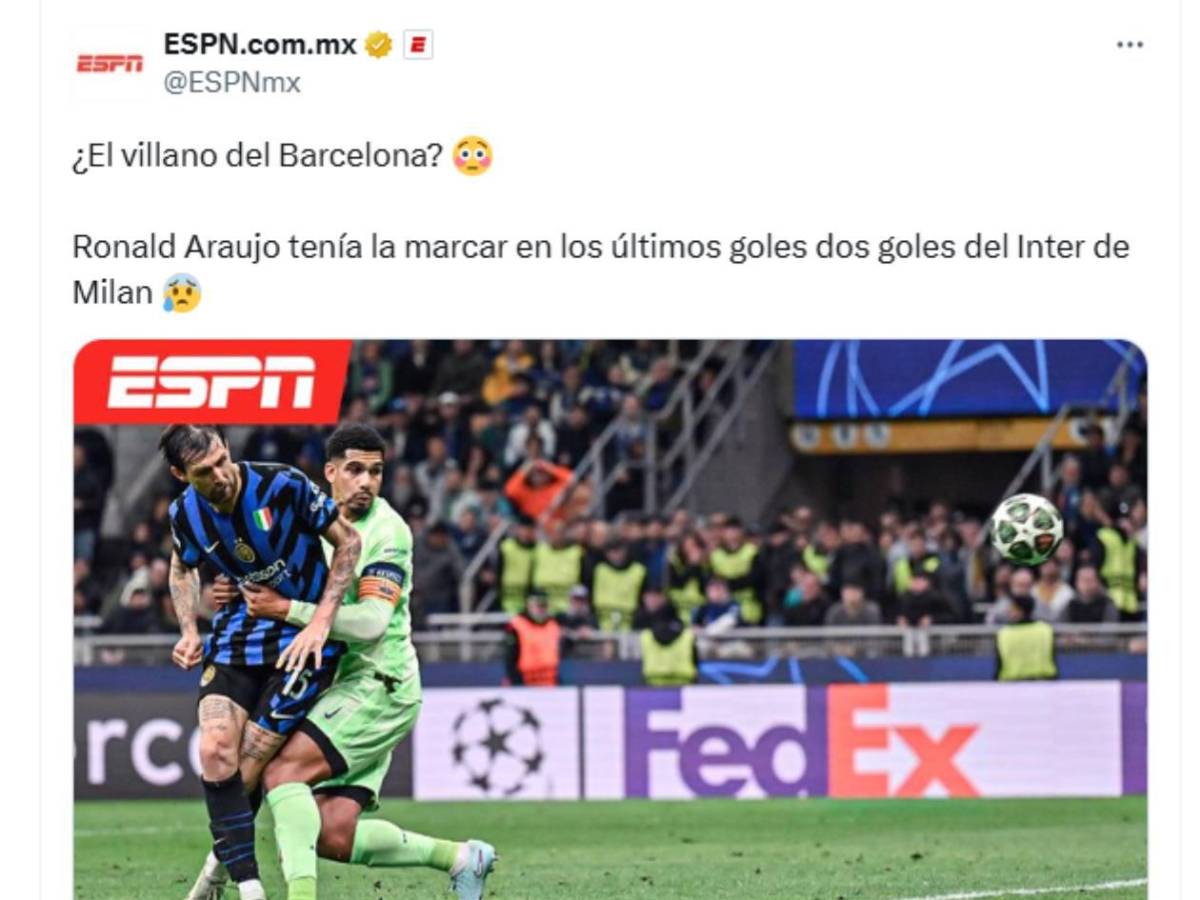 Culpable: Piden su salida del Barcelona y el Inter se burla
