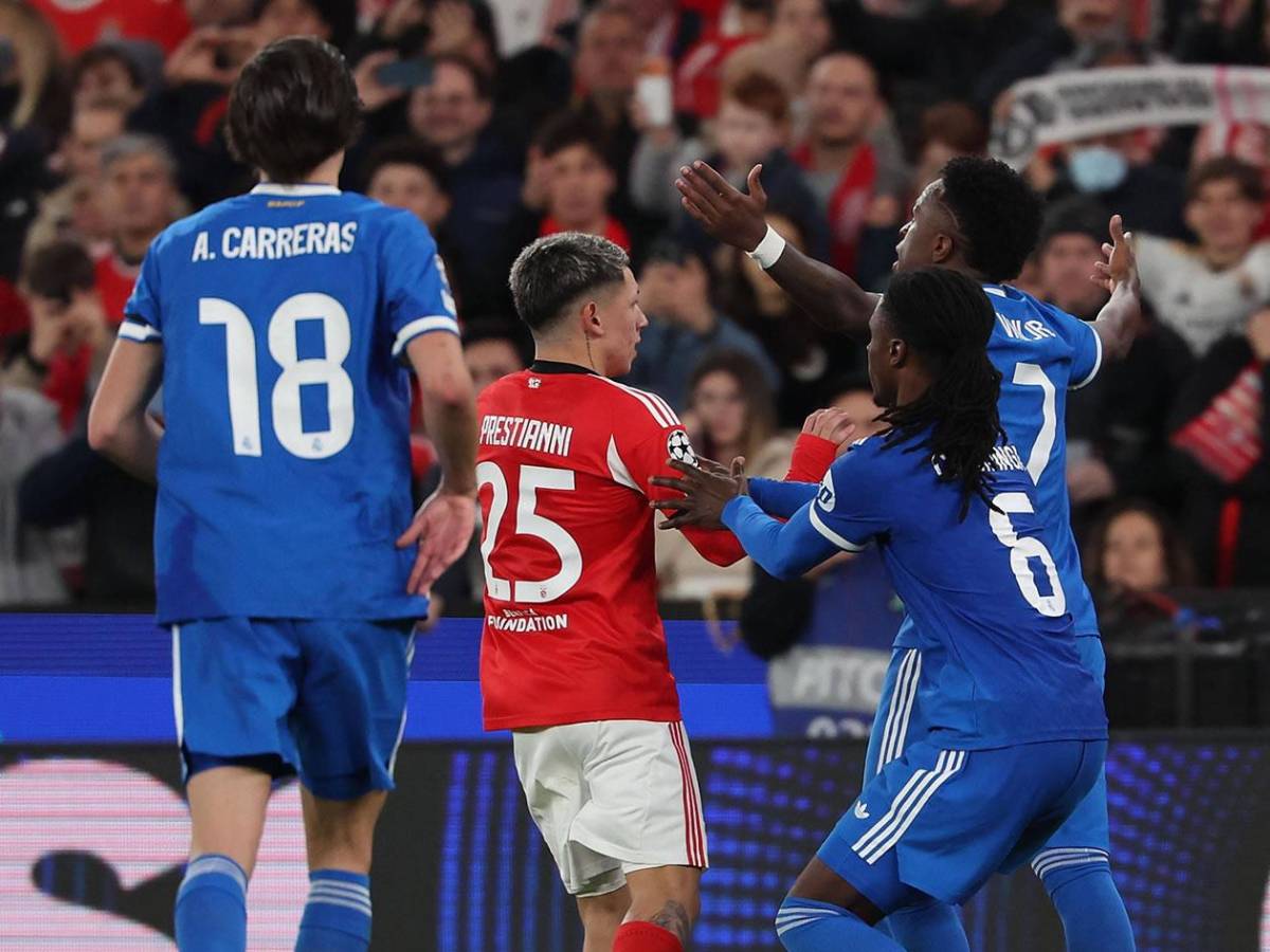 Benfica toma decisión con Prestianni antes de la vuelta vs Real Madrid: ¡Alerta a UEFA!