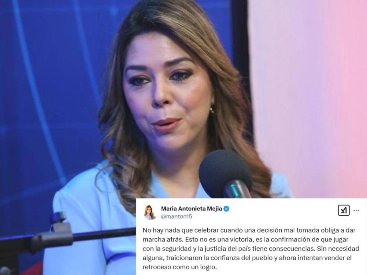 Oposición reacciona al anuncio de Xiomara Castro sobre la extradición