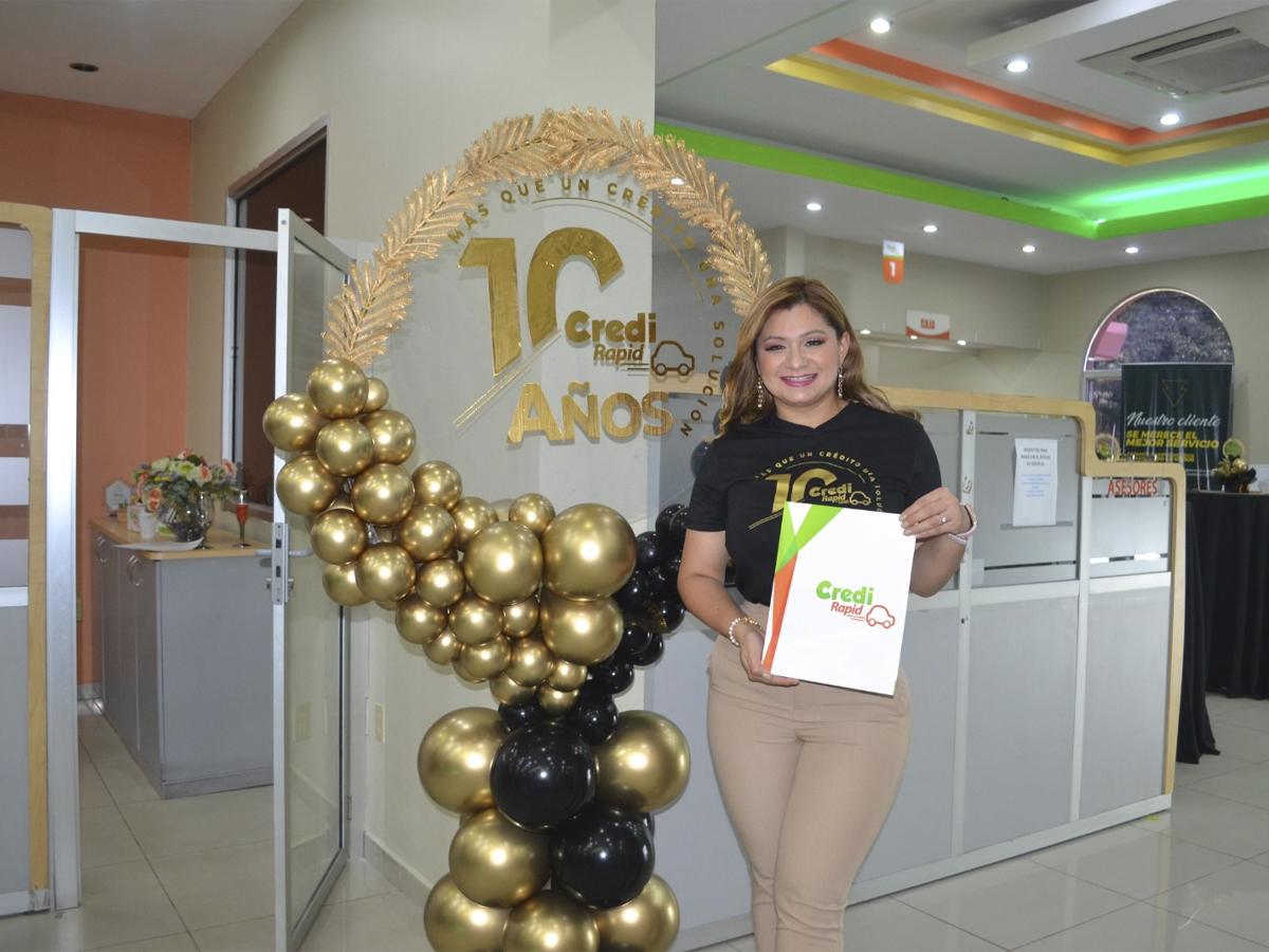 Credi Rapid es una de las cinco financieras de Grupo Inversa que Emma Mejía apoya en su gestión comercial.