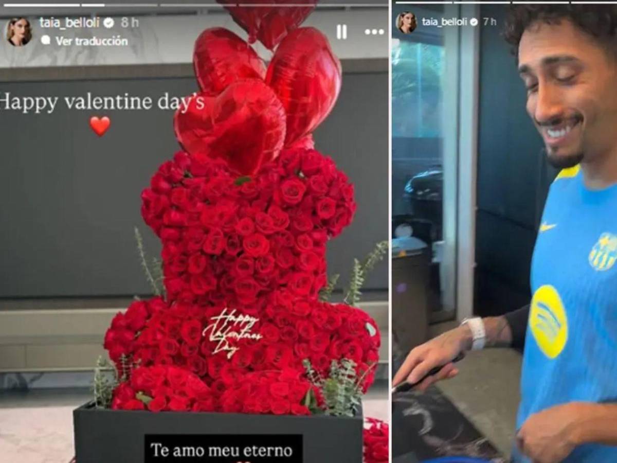 Vinicius sorprendió y Raphinha con tremendo regalo: Así la pasaron en San Valentín