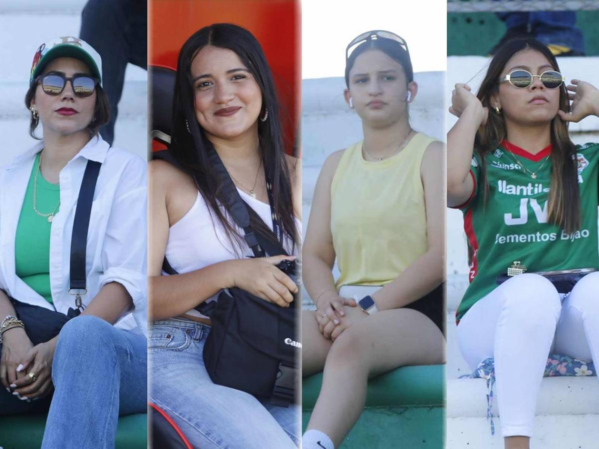 Las chicas del Clásico Marathón vs Real España y novia de jugador cautiva