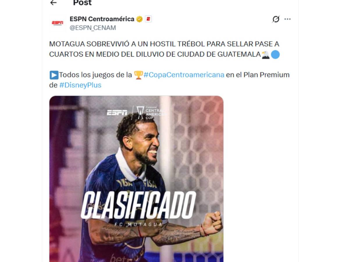 ¡Locura del Motagua en Guatemala! Pero un hecho insólito lo eclipsó todo