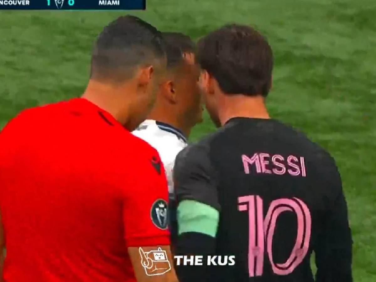 Picante cruce de Messi con rival, revelan motivo de su enojo e Inter Miami sufre