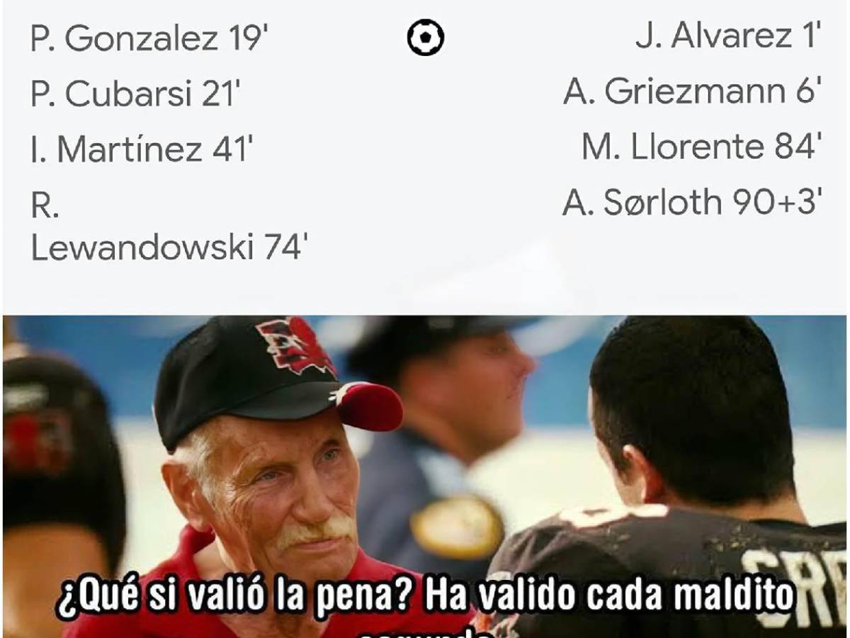 Los mejores memes que dejó el partidazo entre Barcelona y Atlético de Madrid