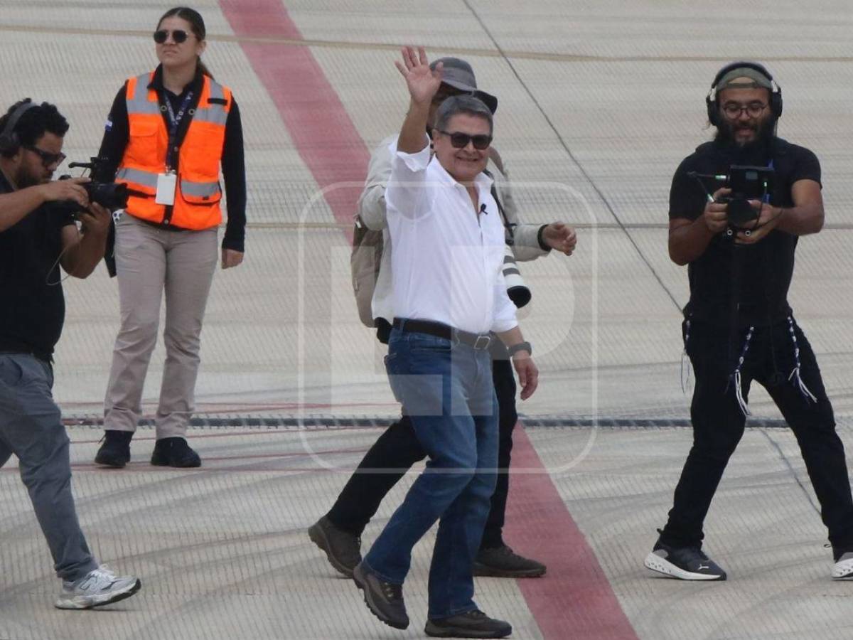 Revelan quién pagó el viaje privado de regreso de JOH a Honduras y cuánto costó