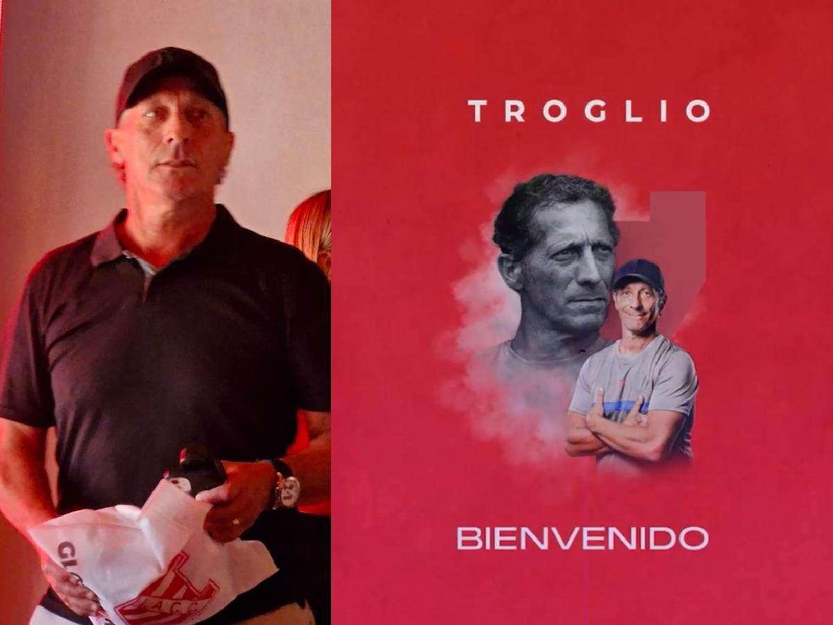 Troglio deja atrás al Olimpia y es presentado por su nuevo club en Argentina