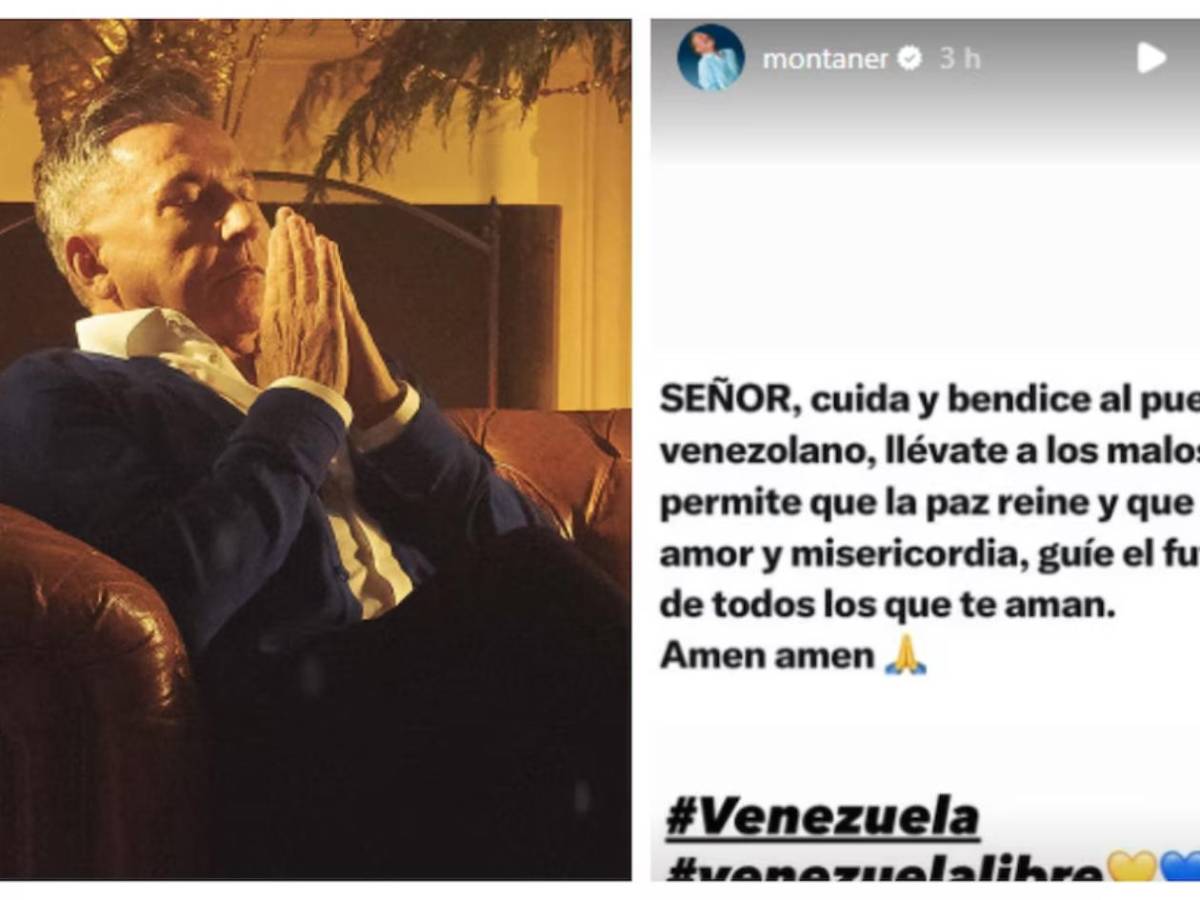 Famosos venezolanos celebran la captura de Maduro