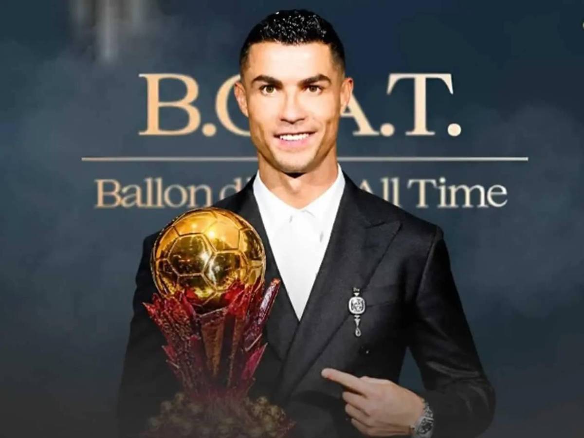 Cristiano Ronaldo le deja dardo a Messi tras ganarle Balón de Oro especial