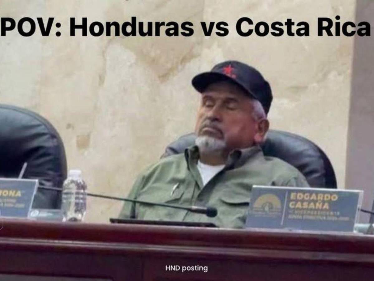 Los divertidos memes que dejó el empate de Honduras frente a Costa Rica
