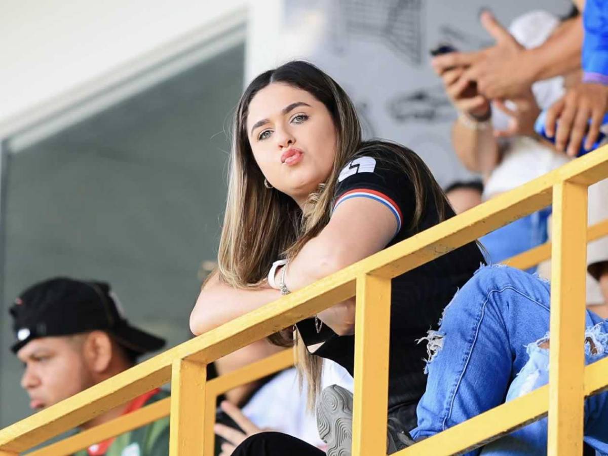 Marathón - Olimpia: bellezas, look a lo Raphinha y la rubia que robó suspiros