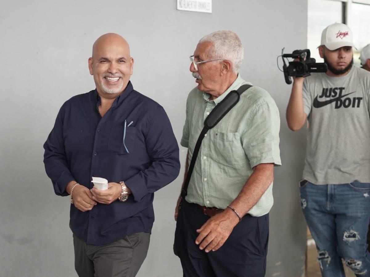 Keosseián fue recibido por el presidente Orinson Amaya del Marathón.