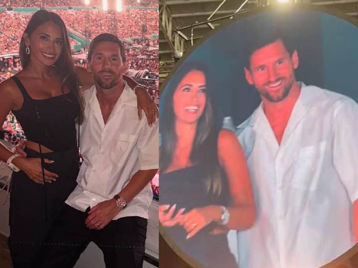 Messi y Antonela en concierto de Coldplay: Así fueron sorprendidos por la 'kiss cam'