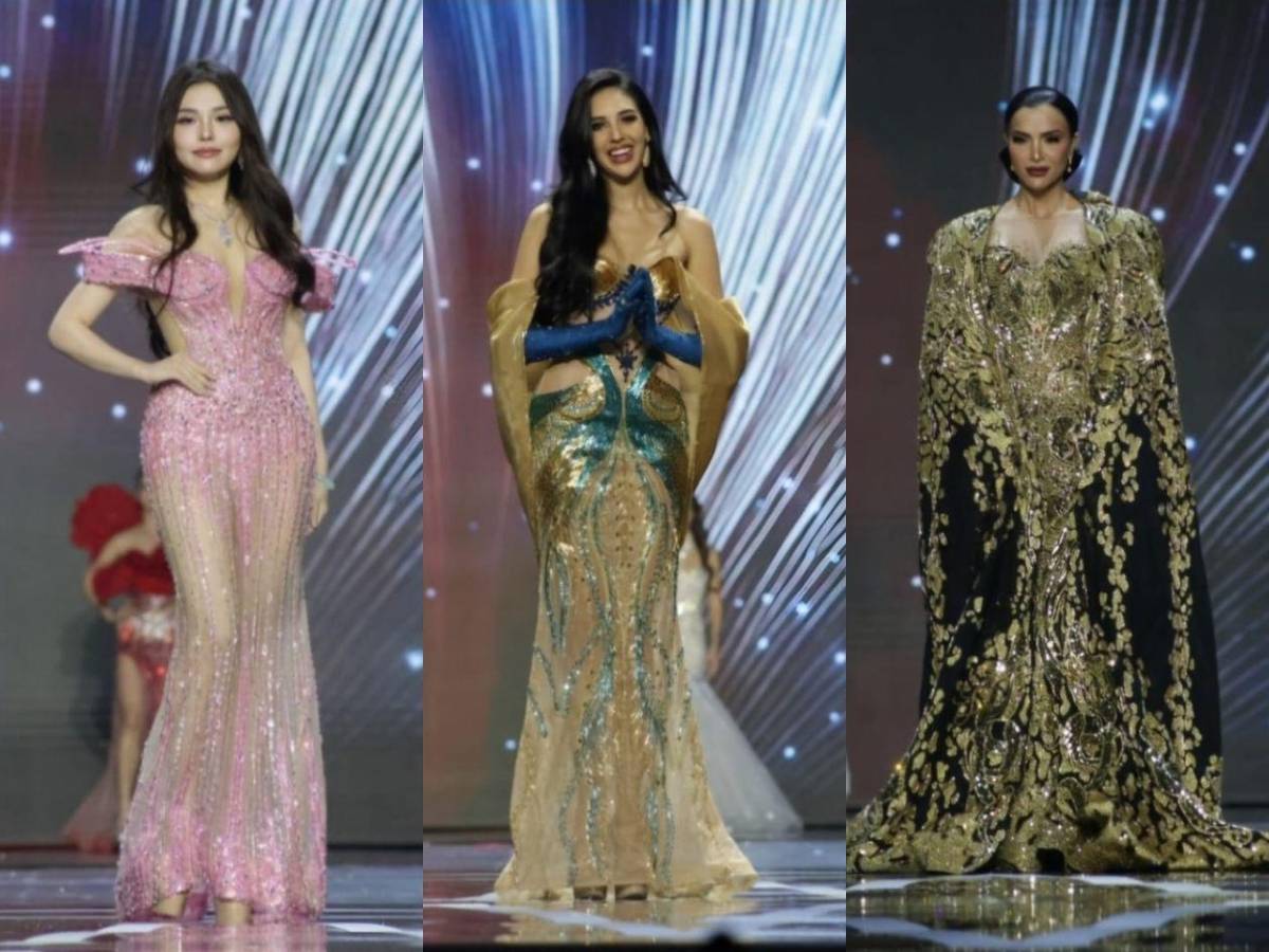 Glamour en los vestidos de noche de la preliminar del Miss Universo 2025