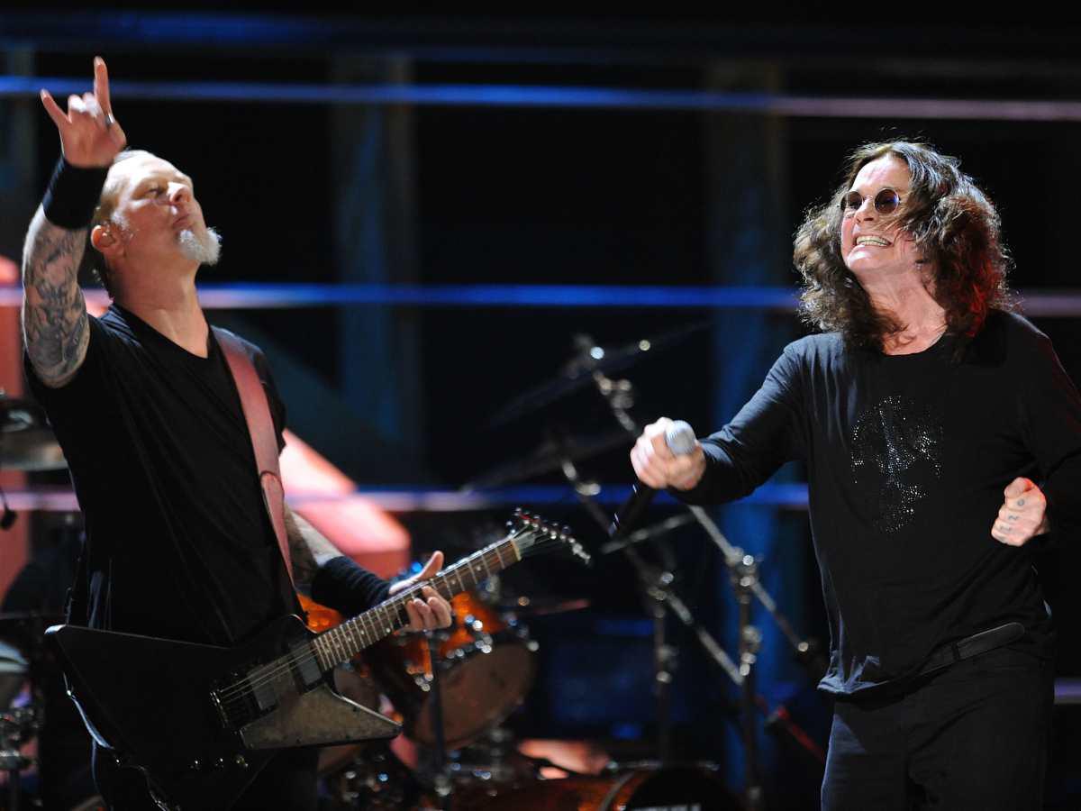 Estrellas del rock le dicen adiós a Ozzy Osbourne