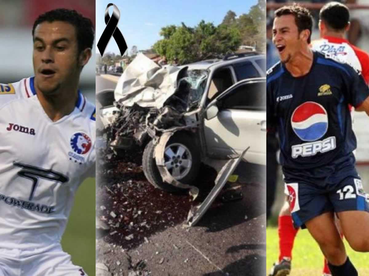 Exfutbolista hondureño Rubén Matamoros sufre terrible accidente y muere su esposa