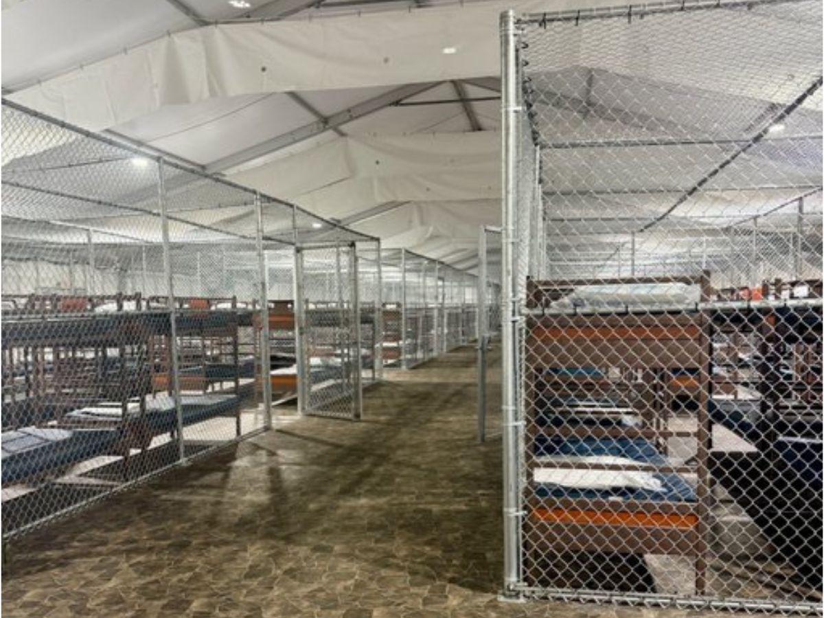 Primeras imágenes del interior de Alligator Alcatraz, la polémica prisión migratoria