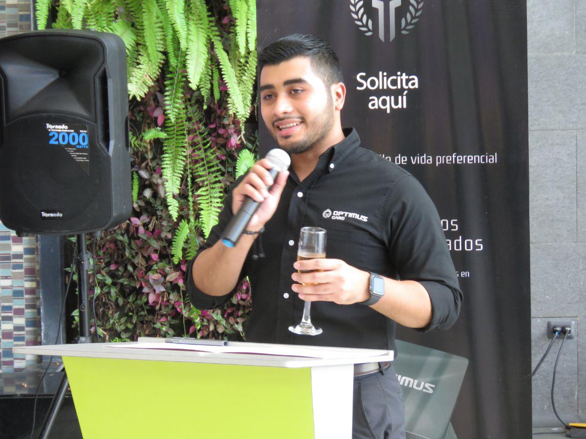 Julio Valladares Mejía, Director de Operaciones de Optimus Card.