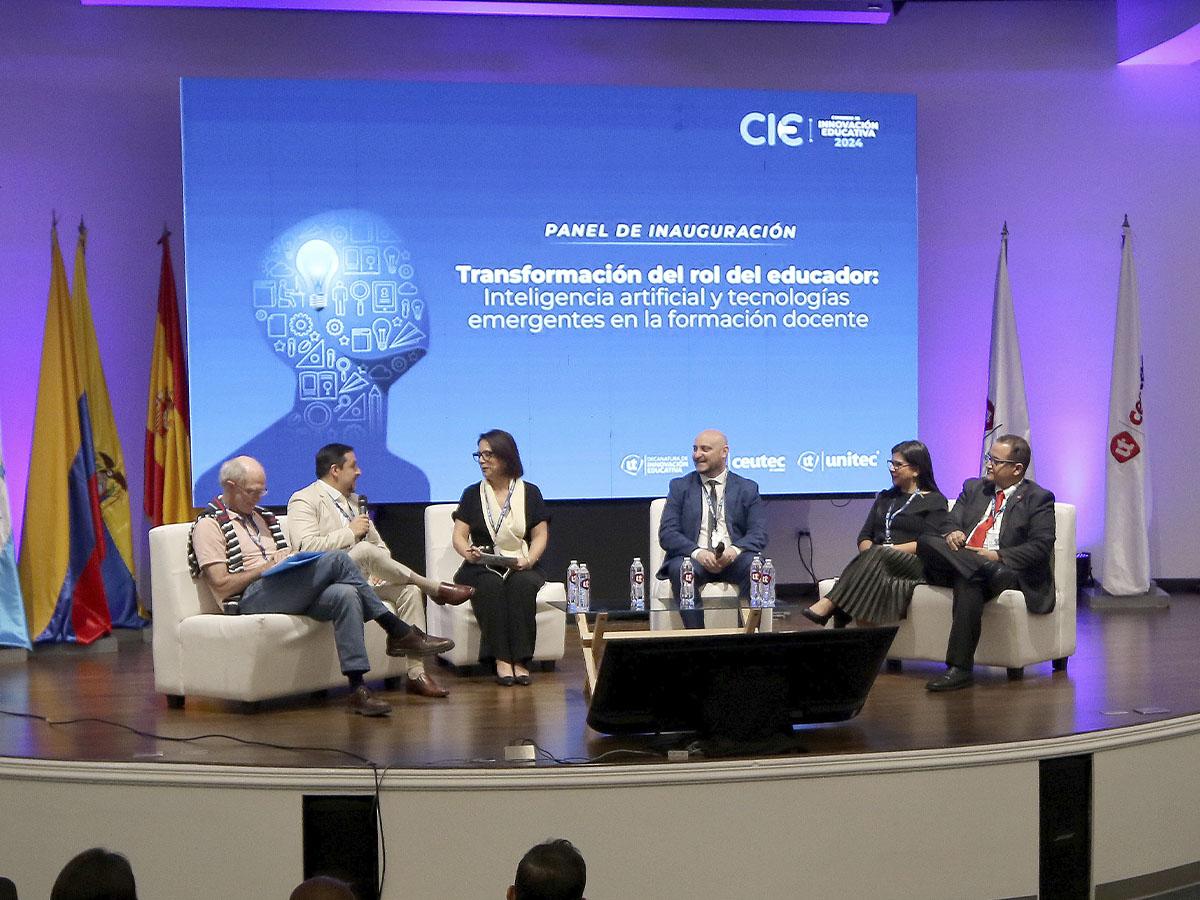 Conferencias magistrales y paneles de discusión sobre inteligencia artificial y tecnologías emergentes fueron parte central del CIE 2024,