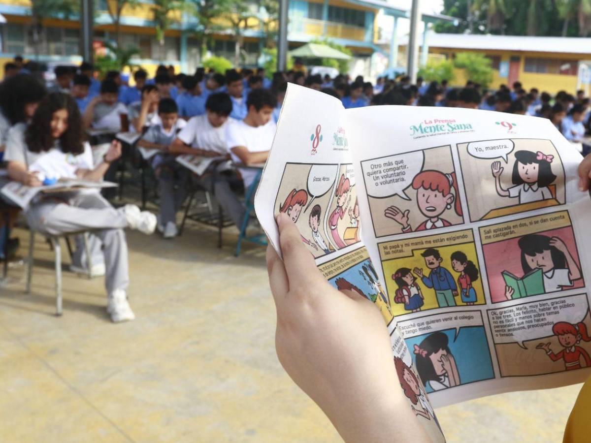 Mente Sana comparte jornada especial con estudiantes del Soledad Fernández