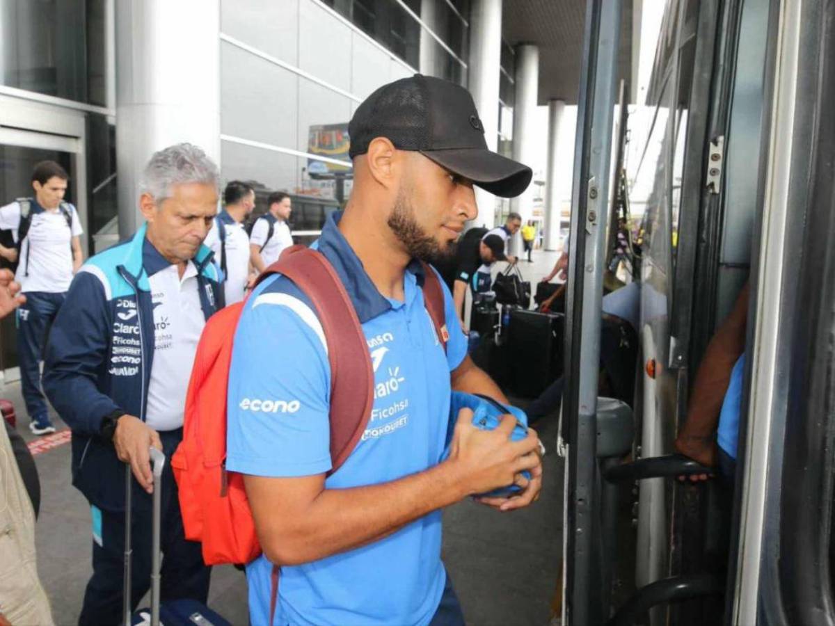 Selección de Honduras ya está en Tegucigalpa para el juego contra Haití