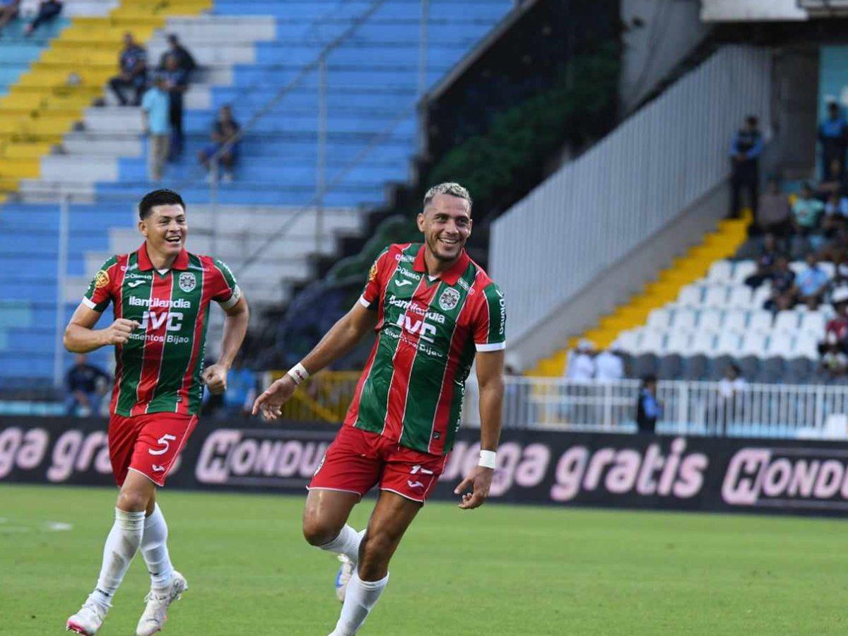 Marathón dio la sorpresa al bajarse al Motagua con Luis Ortiz como figura