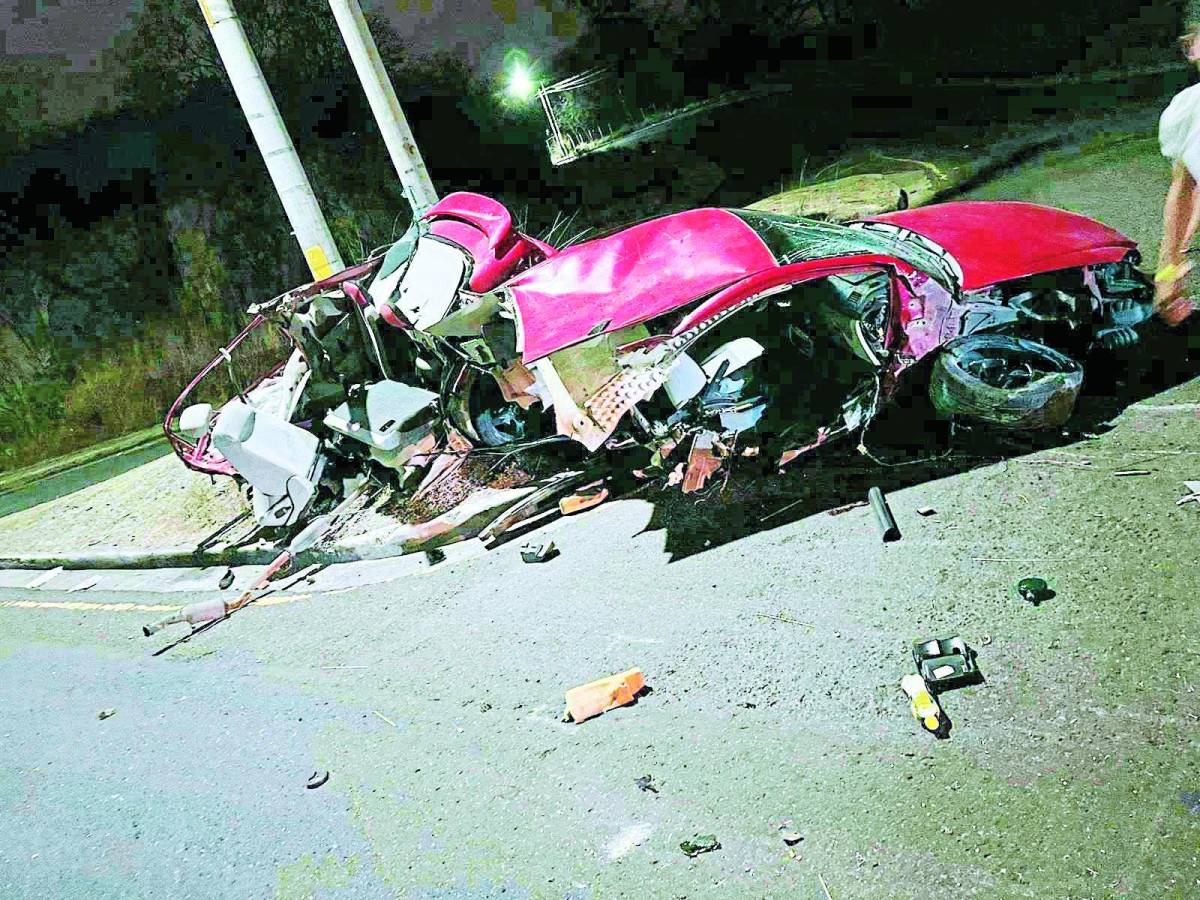Suman tres los muertos del accidente en anillo periférico de Tegucigalpa