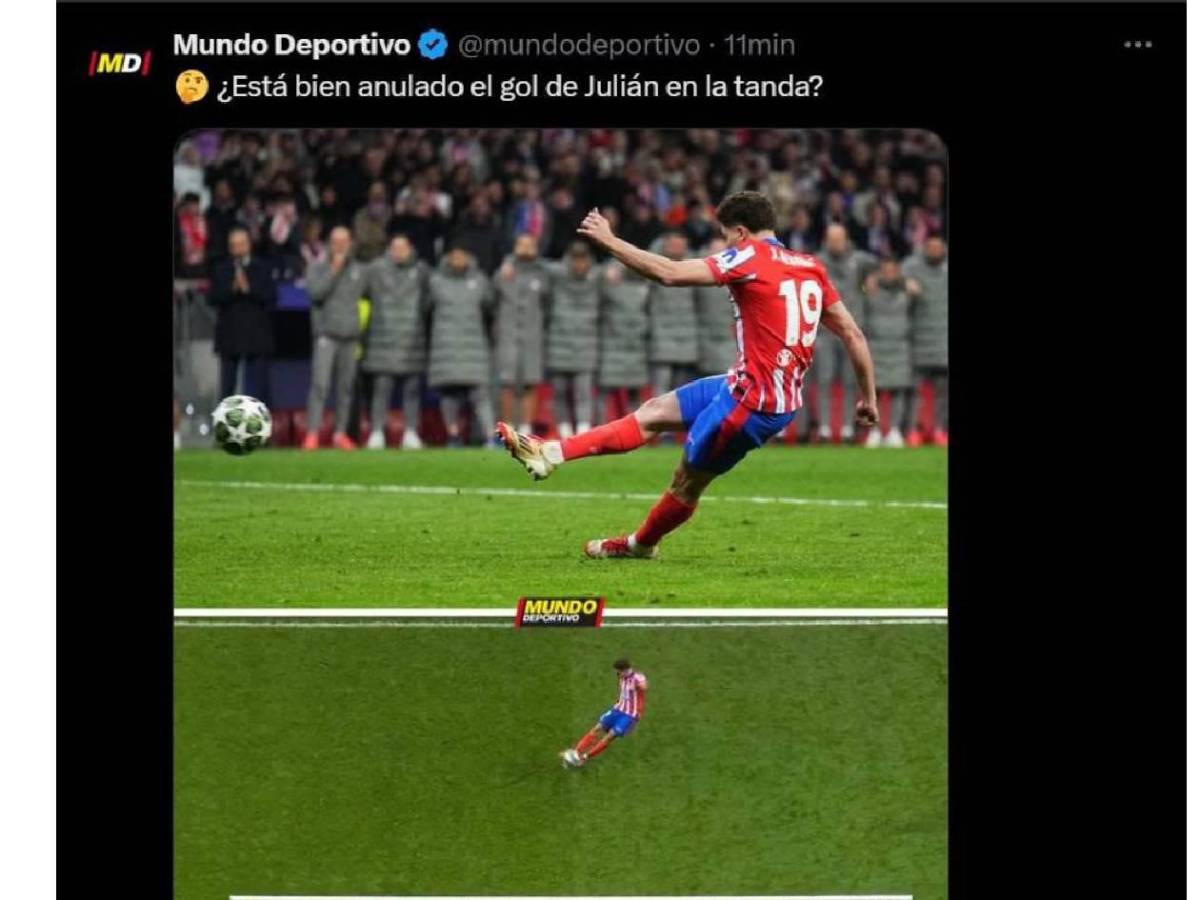 Polémica en Champions: Prensa reacciona al Atlético vs Real Madrid