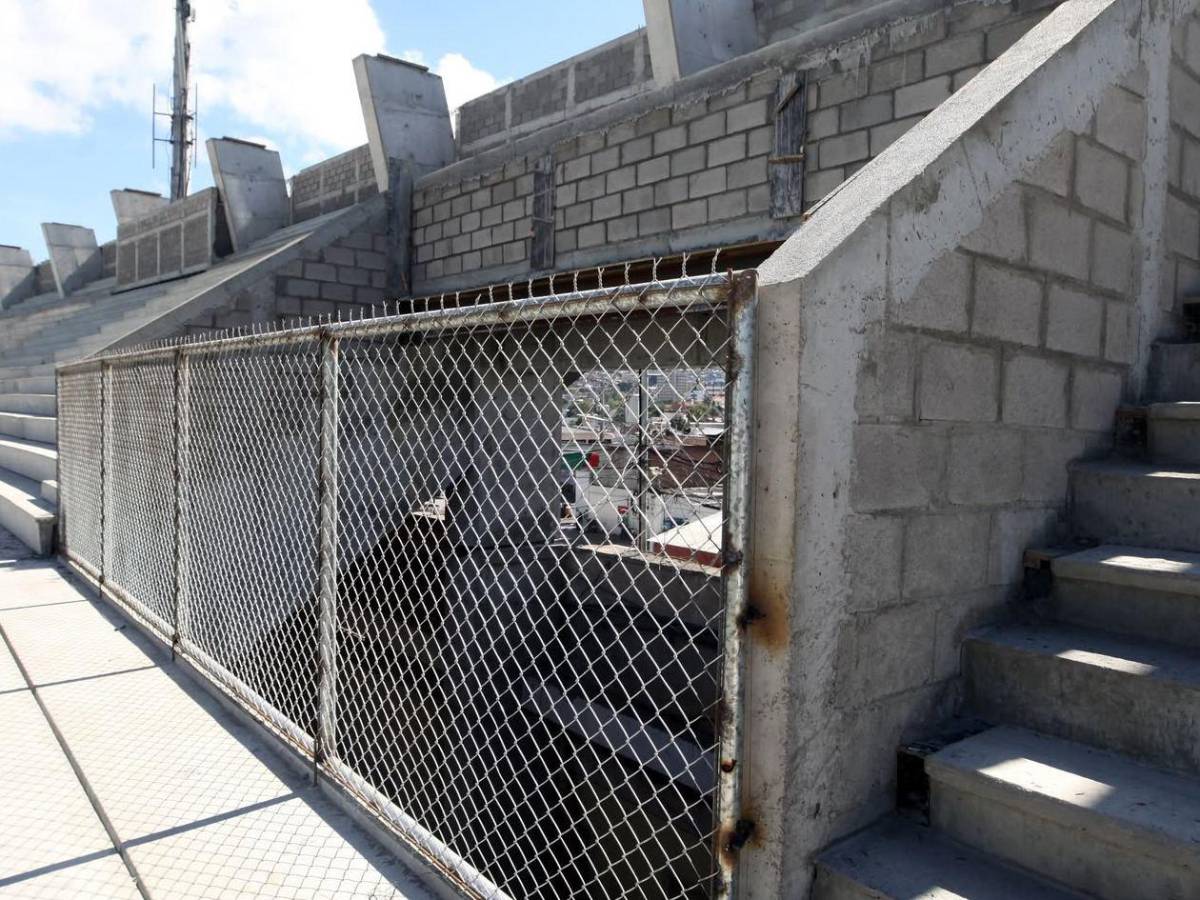 Chelato Uclés: Nueva gradería casi lista para el clásico Olimpia vs Motagua​​​​​