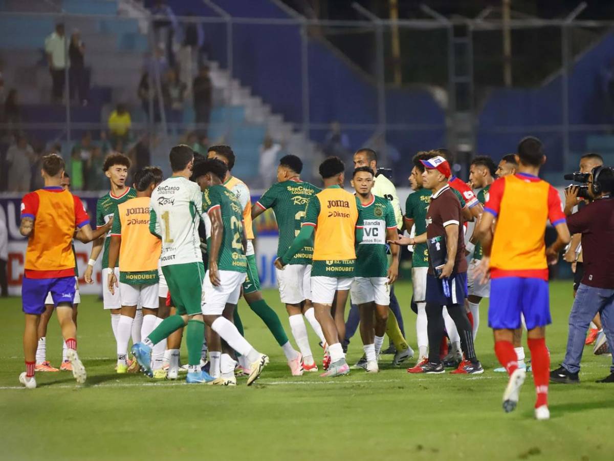 Olimpia frustrado, feo gesto de Edwin, Lavallén 'presente' y Marathón festeja