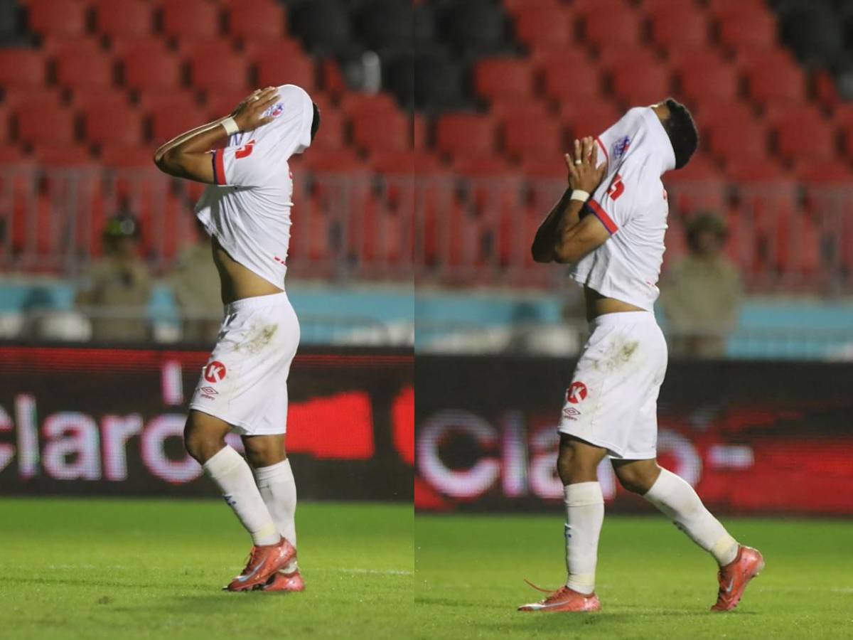 Enfado de Olimpia, dardo de Menjívar a barra de Motagua y festejo de Rodrigo de Olivera