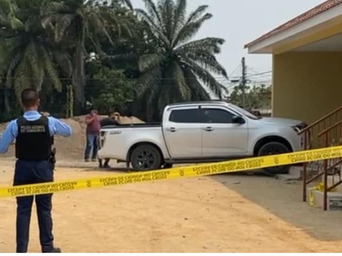 Dentro de lujoso pickup matan al “Turco” en El Progreso