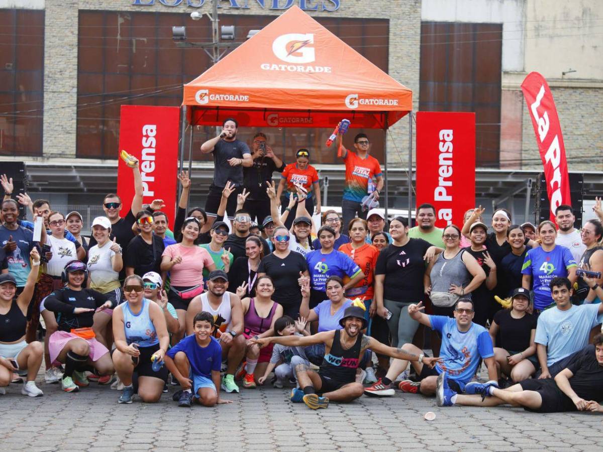 Así fue el segundo bootcamp en San Pero Sula rumbo a la Maratón La Prensa-Gatorade