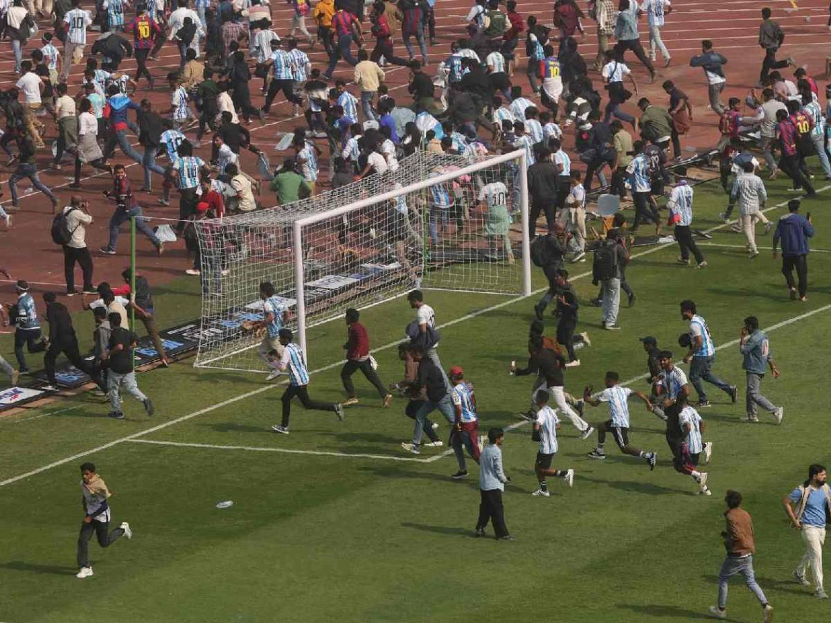 Messi provoca caos: destrozos, detenido y lo que lo pasó con el argentino