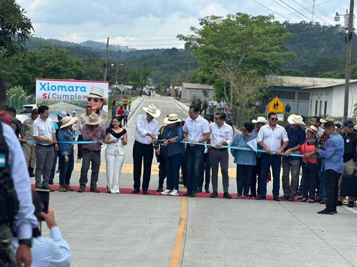 Así luce la nueva carretera que conecta Gracias y La Campa en Lempira