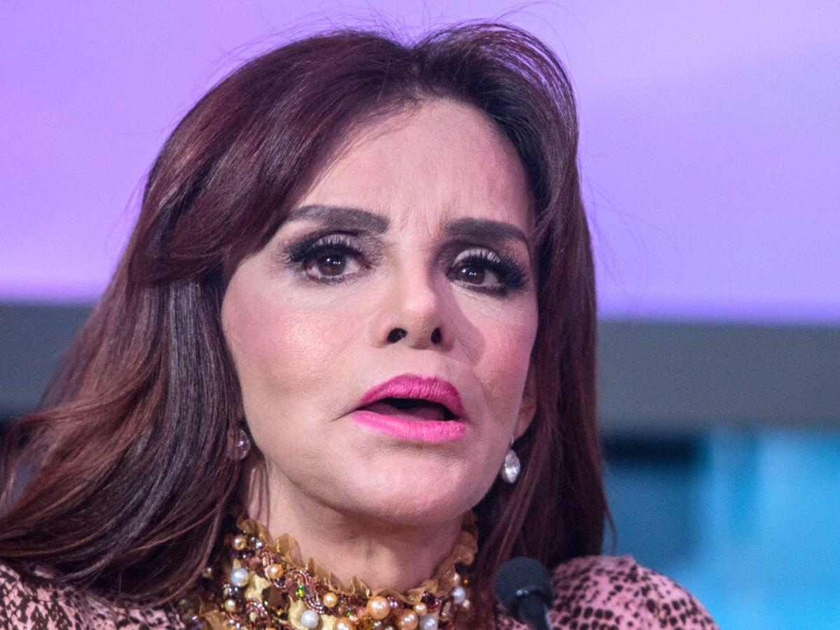 Lucía Méndez es hospitalizada de emergencia