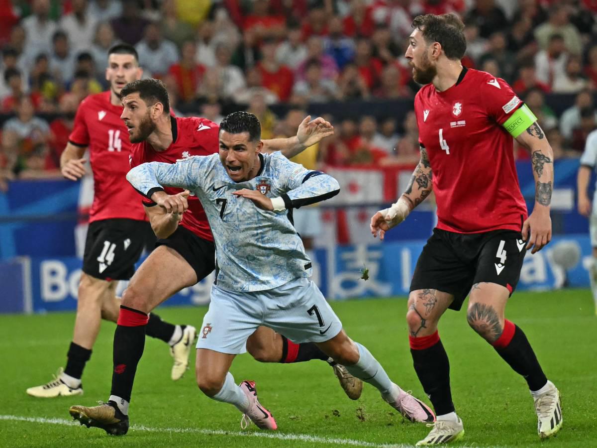 Cristiano Ronaldo y Portugal cierran con derrota; Georgia logra la hazaña en la Euro 2024