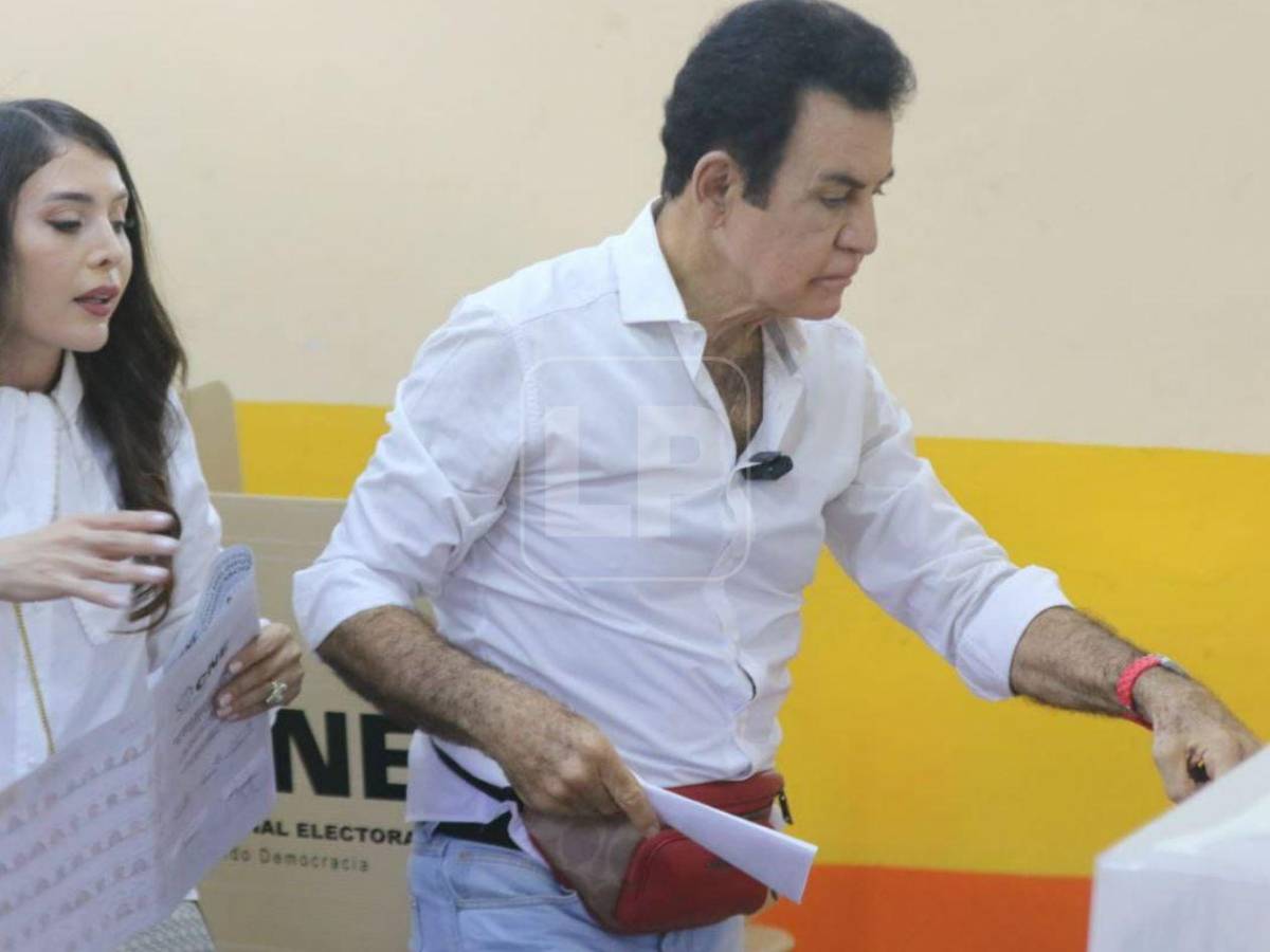 Así votaron los candidatos a la presidencia de Honduras