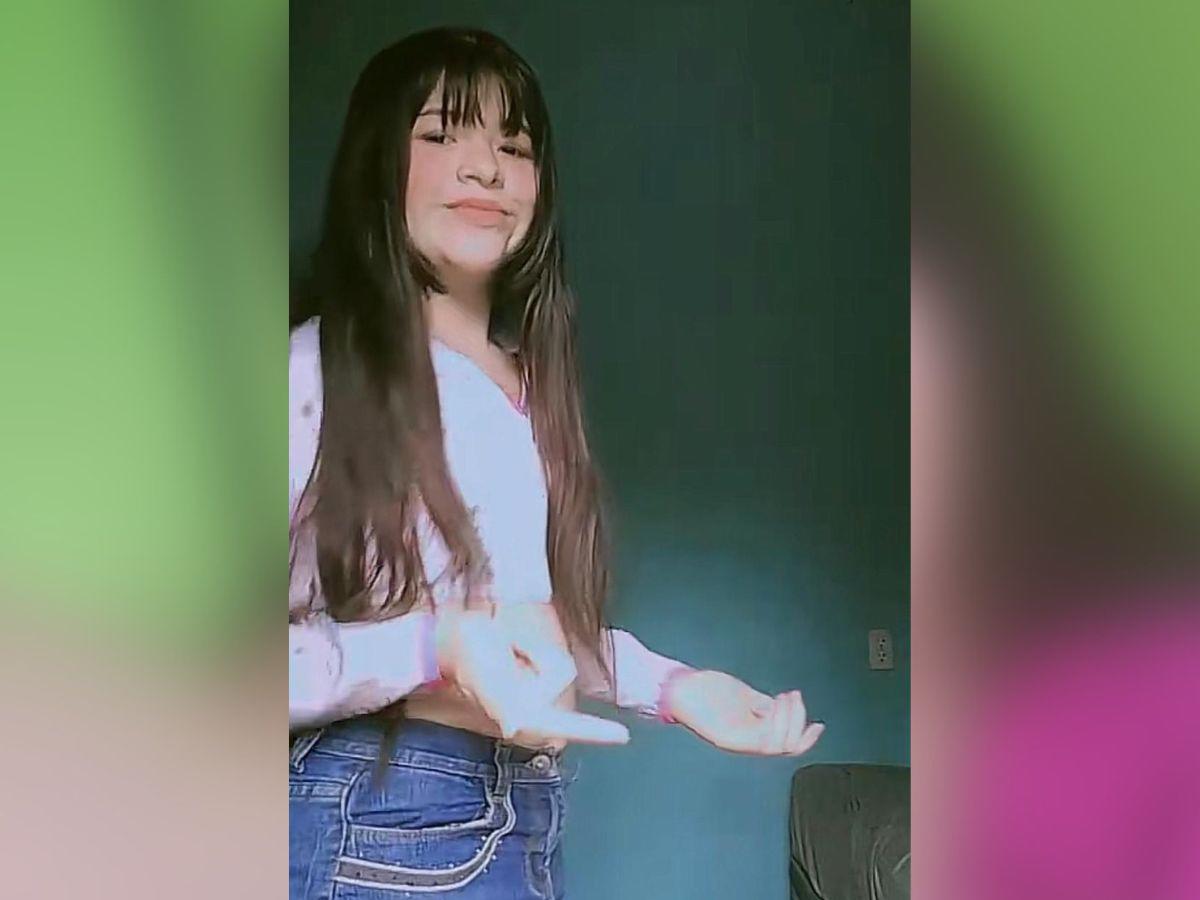 Así se mostraba en redes sociales Danely Muñoz, la quinceañera asesinada en Santa Bárbara