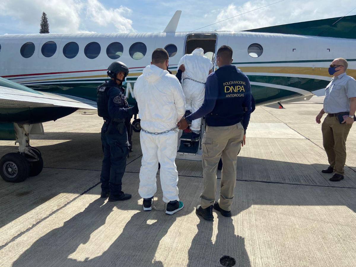 Solo en 2021 se han extraditado a cinco hondureños acusados de narcotráfico por la justicia de EEUU.