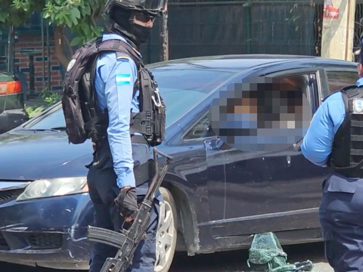 Madre e hijo son las personas acribilladas frente al JTR de San Pedro Sula