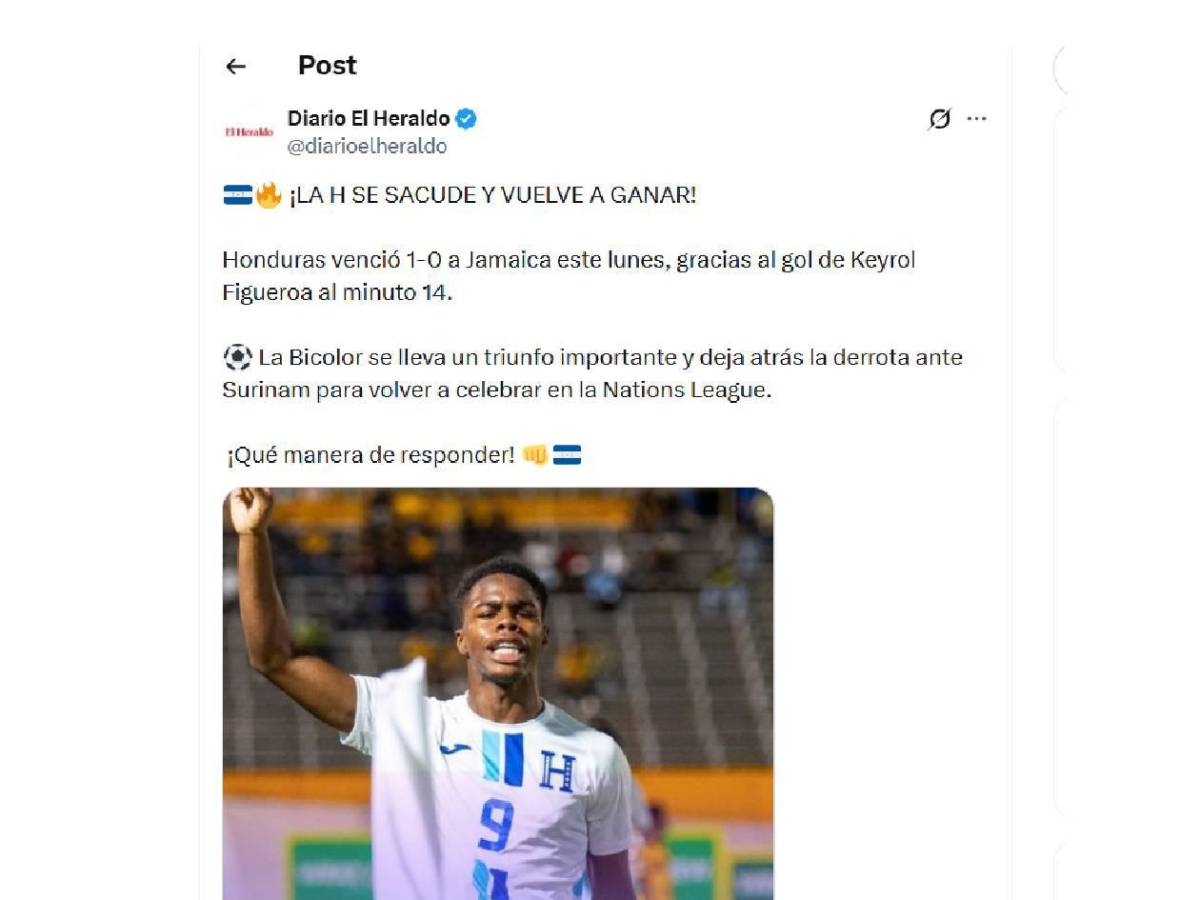 Locura e indignación tras triunfo de Honduras: Chepe Bomba y argentino sorprendieron