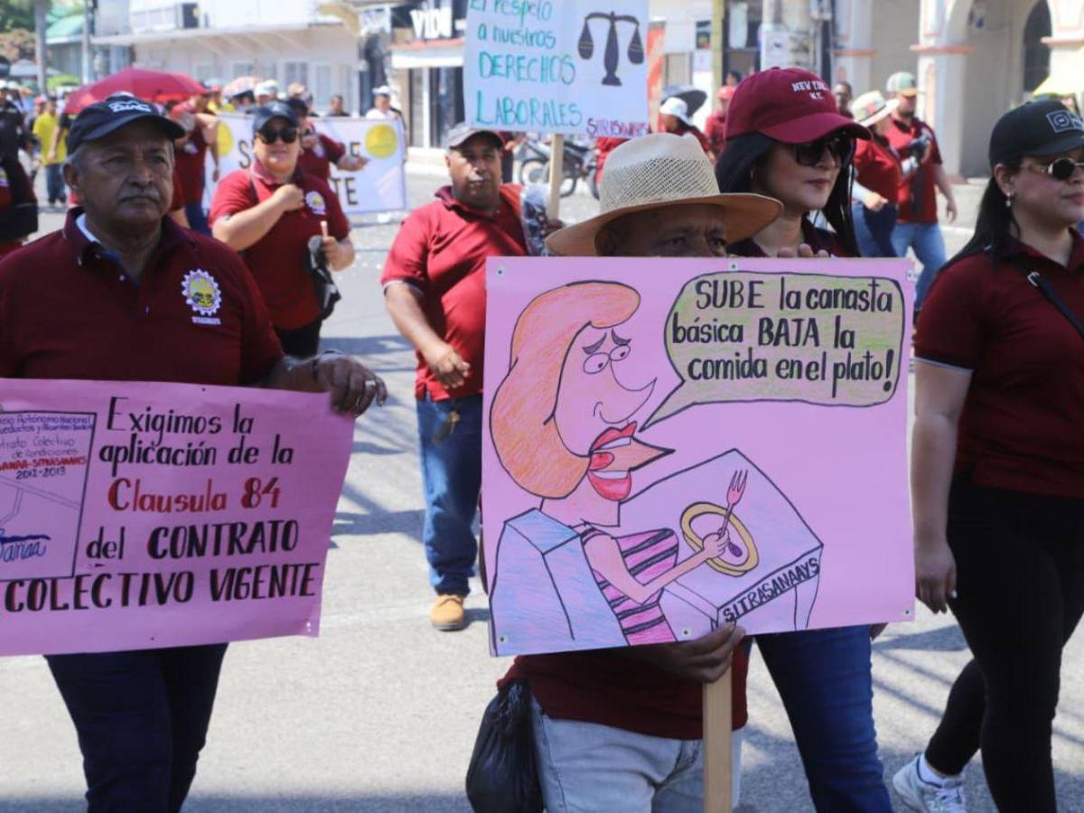 La Ceiba marcha en paz: la voz de los trabajadores que sostienen la ciudad