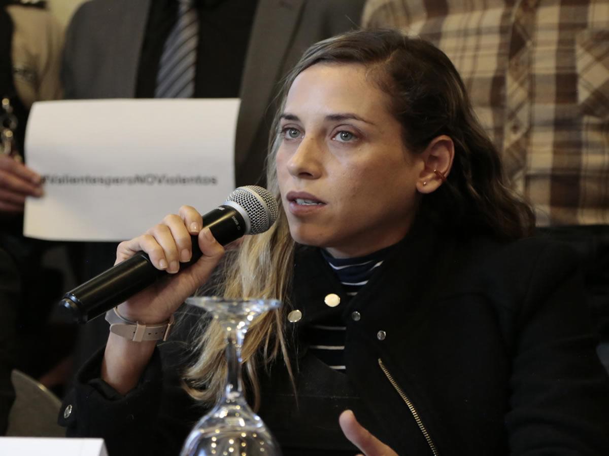 Partido de Fernando Villavicencio designa a Andrea González como nueva candidata presidencial